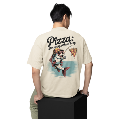 Pizza - Oversized Shirt #Backprint