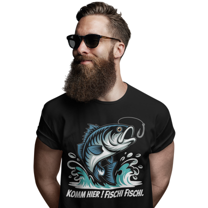 Komm hier ! Fischi -  Premium T-Shirt
