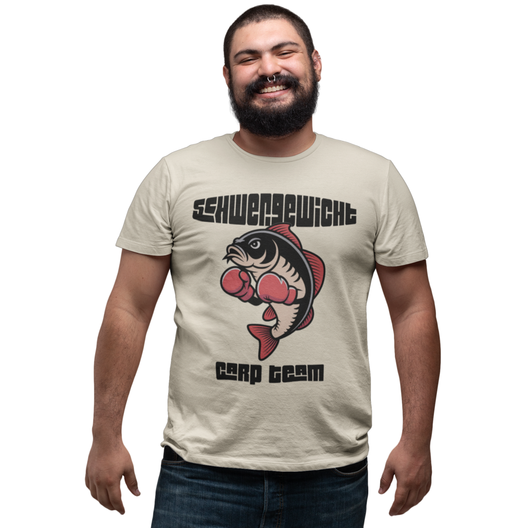 Schwergewicht Carp Team - Premium T-Shirt
