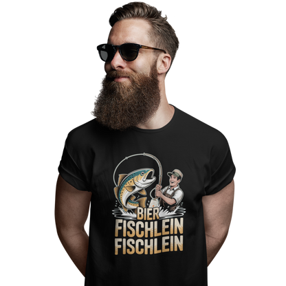 Bier Fischlein Fischlein - Premium T-Shirt