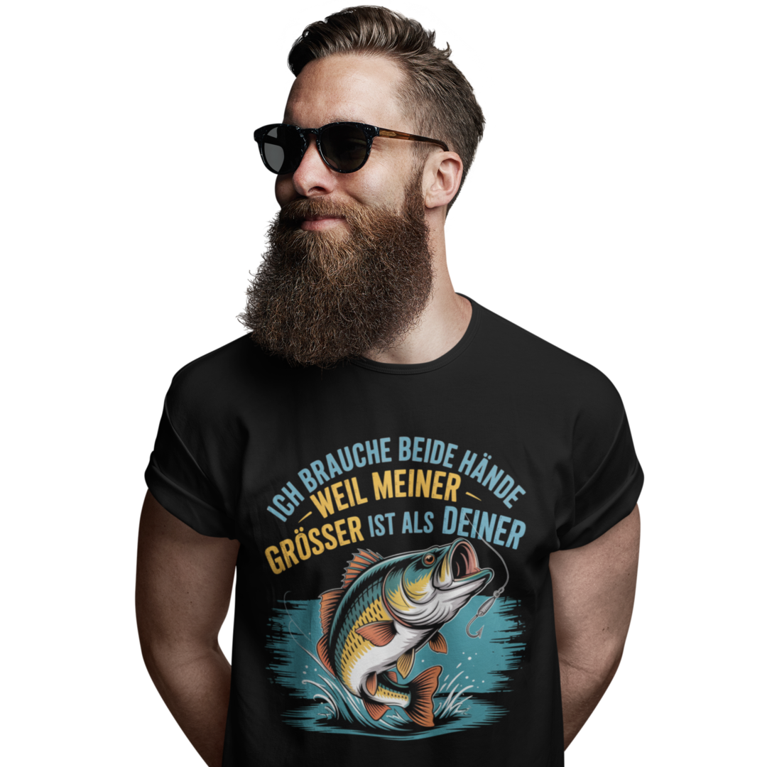 Ich brauche beide Hände - Premium T-Shirt