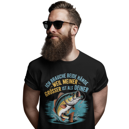 Ich brauche beide Hände - Premium T-Shirt