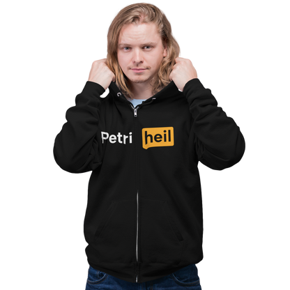 Petri Heil Brust - Oversized Deluxe Zipper