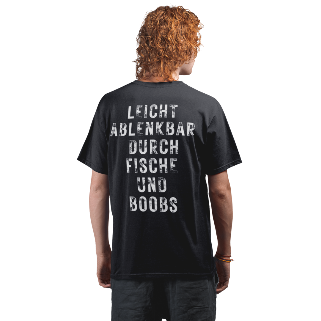 Leicht Ablenkbar - Oversized Shirt #Backprint