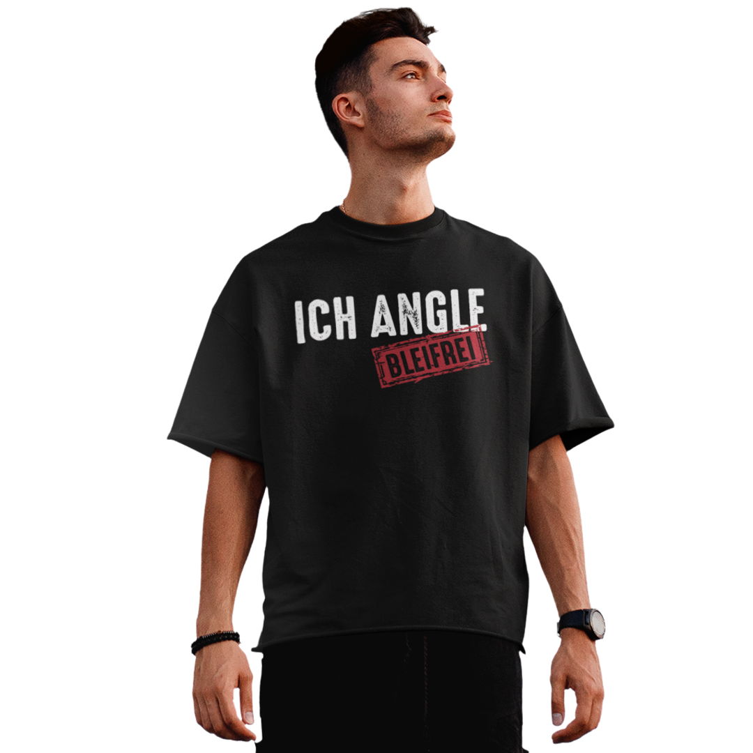 Ich angle Bleifrei - Premium Oversized Shirt