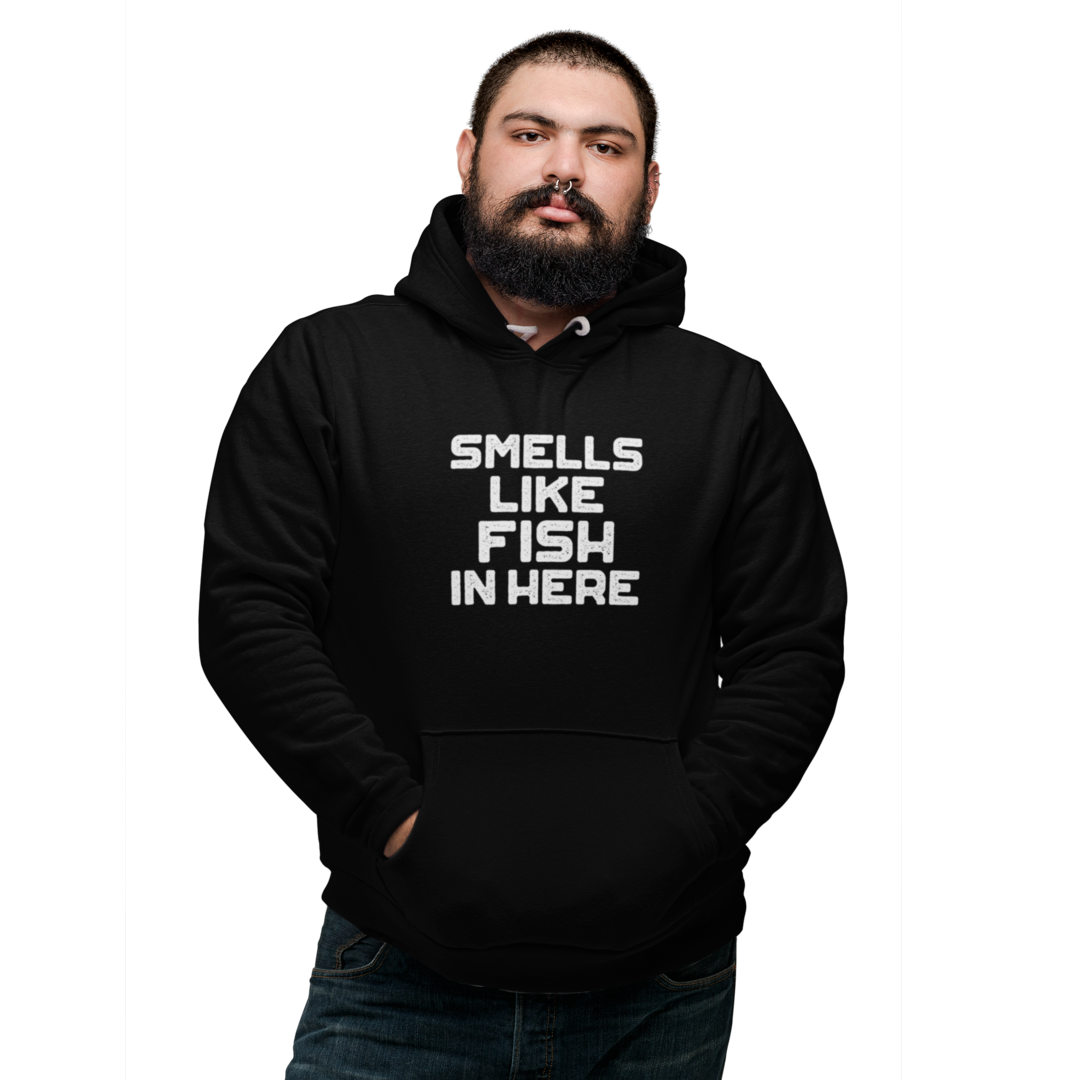 Smells like Fish in here - Premium Hoodie