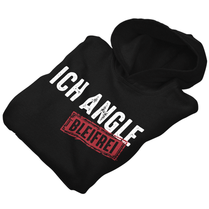 Ich angle Bleifrei -  Premium Hoodie