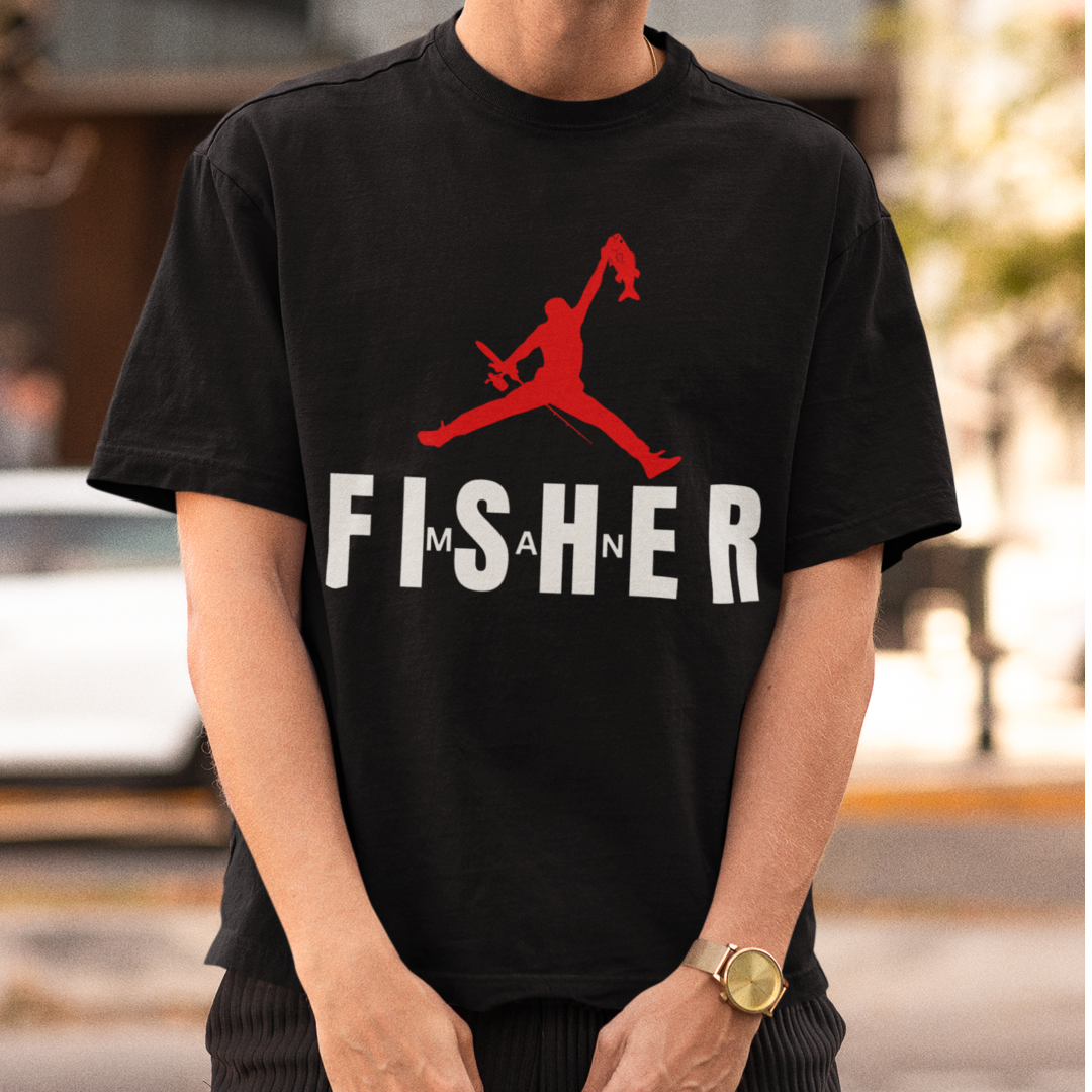FISHERMAN - Premium Oversized Fishing Tee