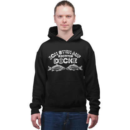 Ich steh auf richtig Dicke - Premium Hoodie