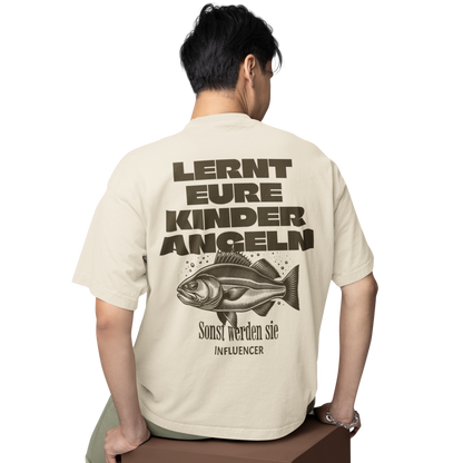 Fishing vs Influencer - Oversized Shirt #Backprint