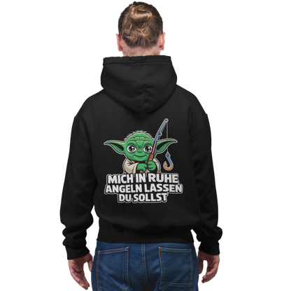 In Ruhe Angeln lassen - Premium Hoodie #Backprint