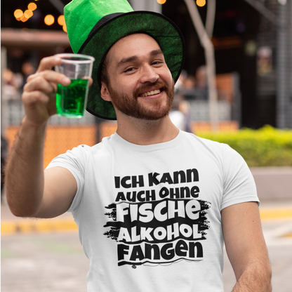 Ohne Fische Alkohol fangen - Premium T-Shirt