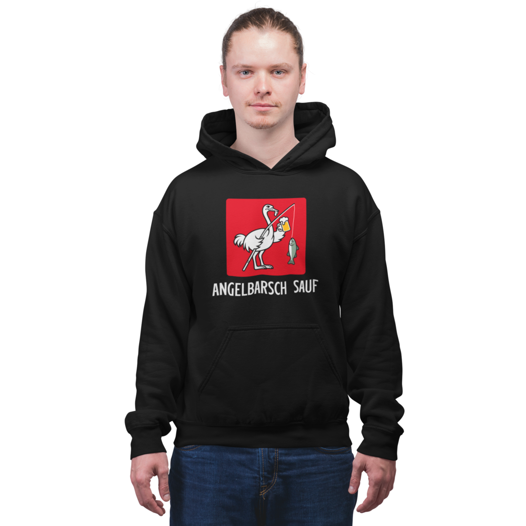 Angelbarsch Sauf - Premium Hoodie