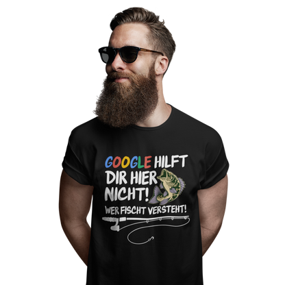 Wer fischt versteht - Premium T-Shirt