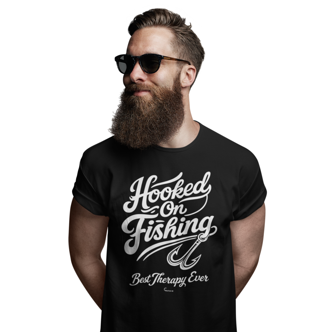 HOOKED ON FISHING - SHORT SLEEVE TEE
