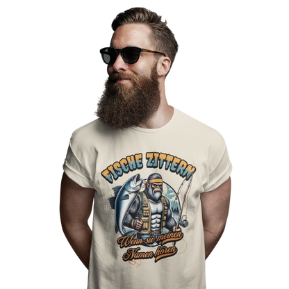 Fische zittern - Premium T-Shirt