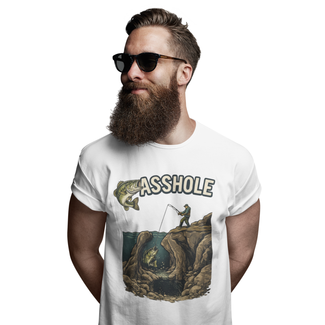 BASSHOLE-SHORT SLEEVE TEE