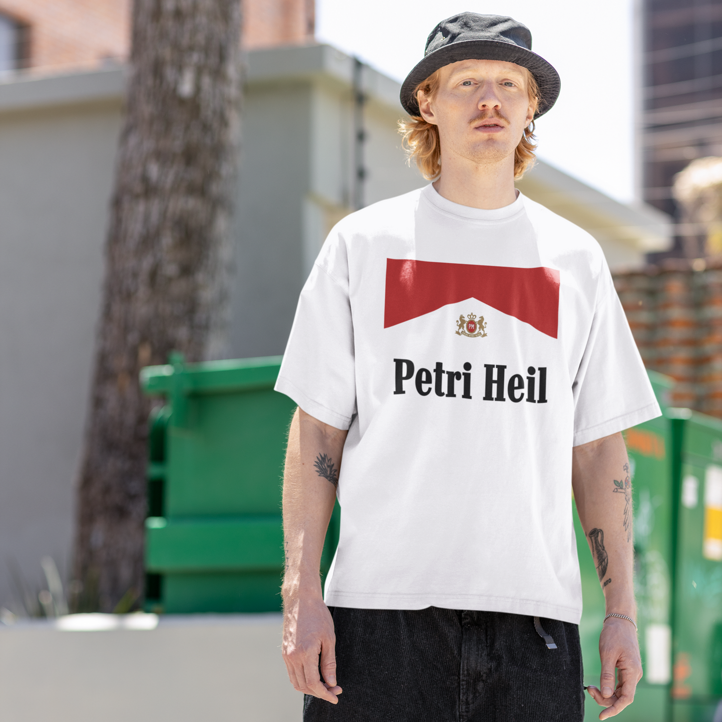 Petri Heil Retro - Oversized Shirt