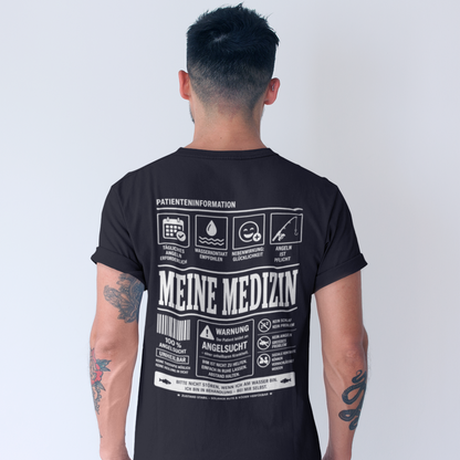 Patienteninformation - Premium T-Shirt #Backprint