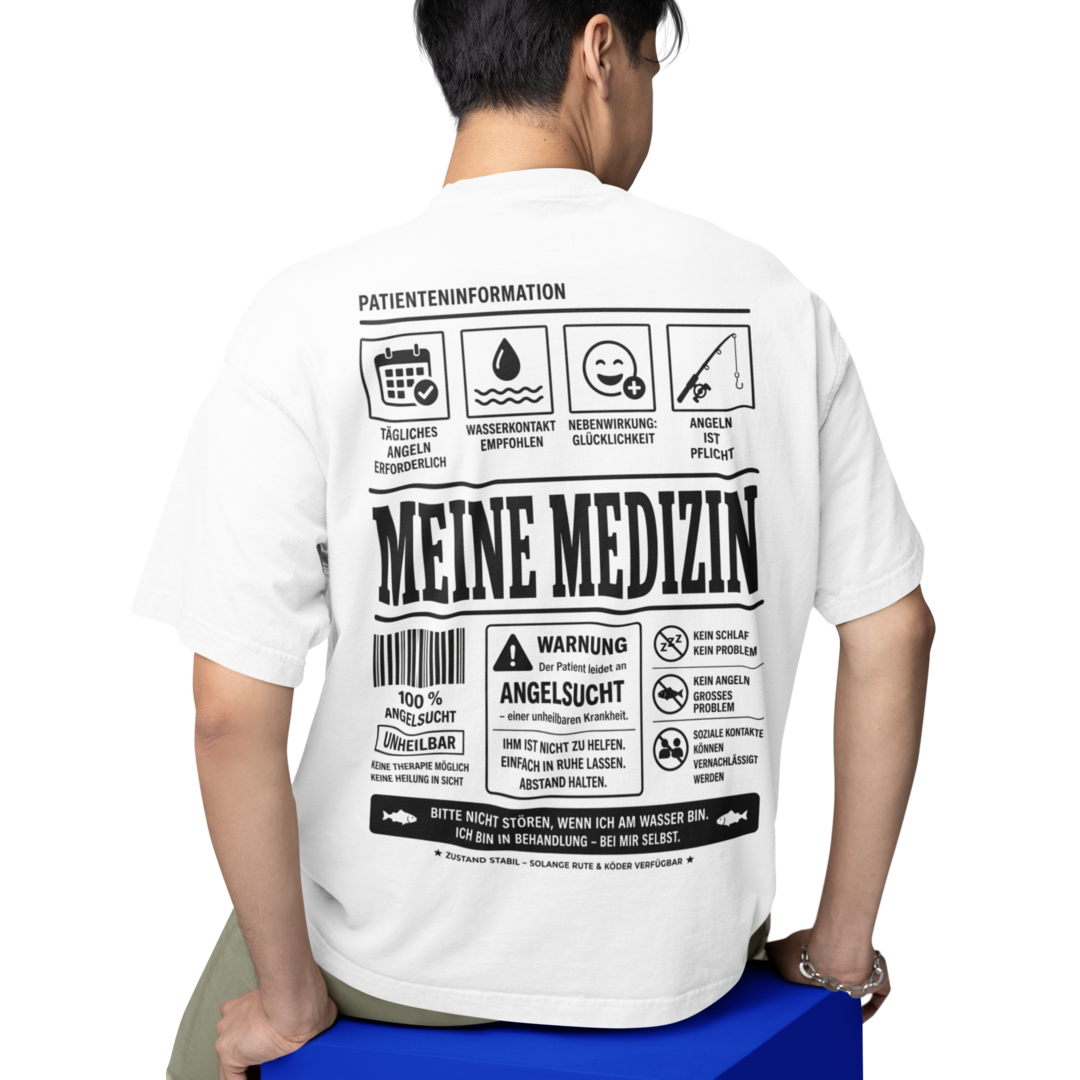Patienteninformation - Oversized Shirt #Backprint