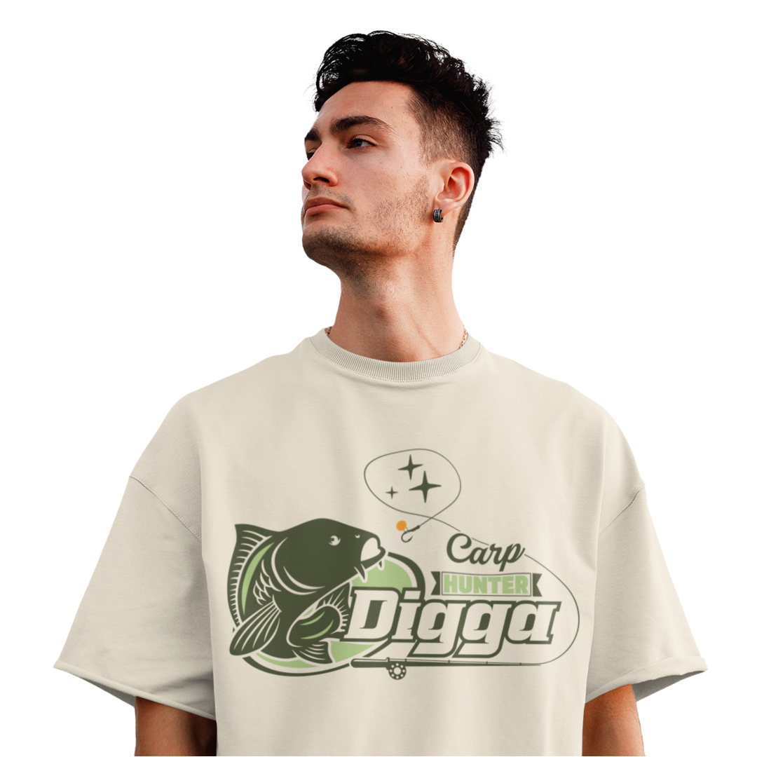 Carp Hunter DIGGA - Premium Oversized Shirt