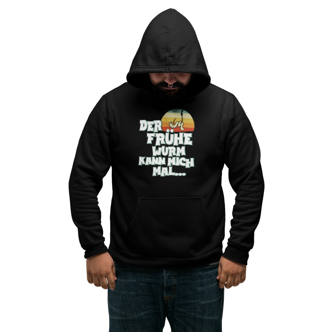 Der Frühe Wurm kann mich mal - Premium Hoodie