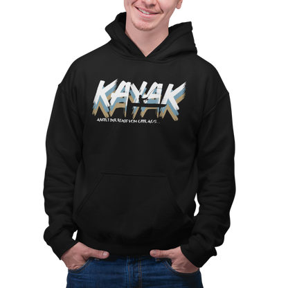 Kayak - Angelt ihr ruhig vom Ufer aus -  Premium Hoodie