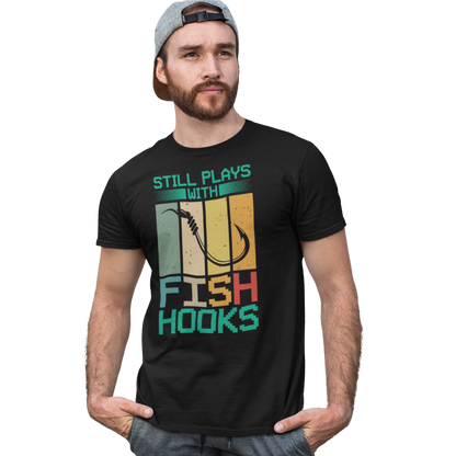 Still plays with Fish Hooks - Classic Organic T-Shirt