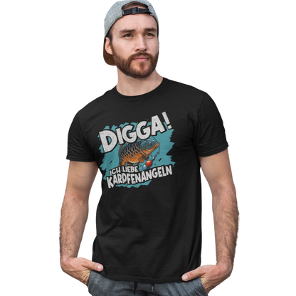 Digga! Ich liebe Karpfenangeln - Classic Organic T-Shirt