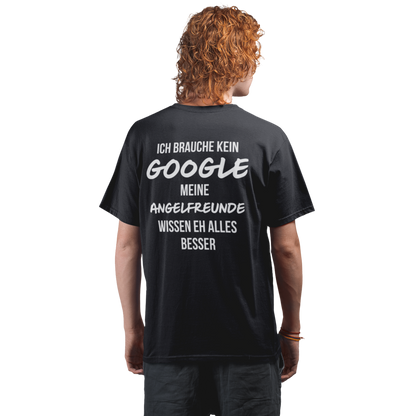 Ich brauch kein Google - Oversized Shirt #Backprint