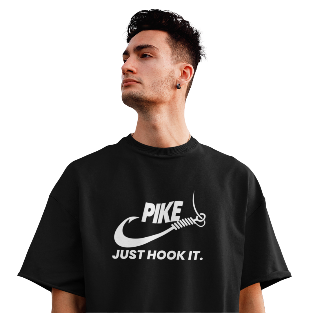 PIKE / JUST HOOK IT - Premium Oversized Shirt