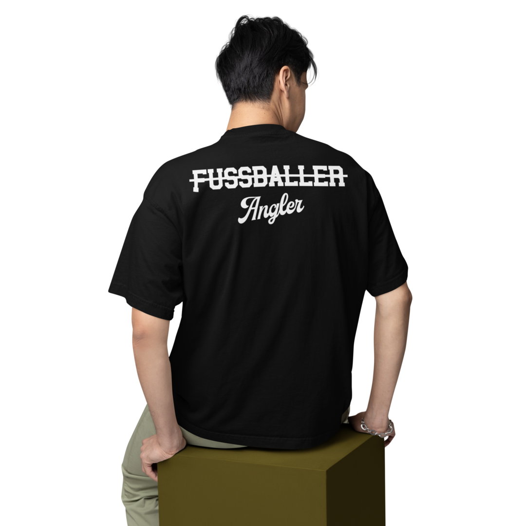 Fussballer/Angler - Premium Oversized Shirt #Backprint