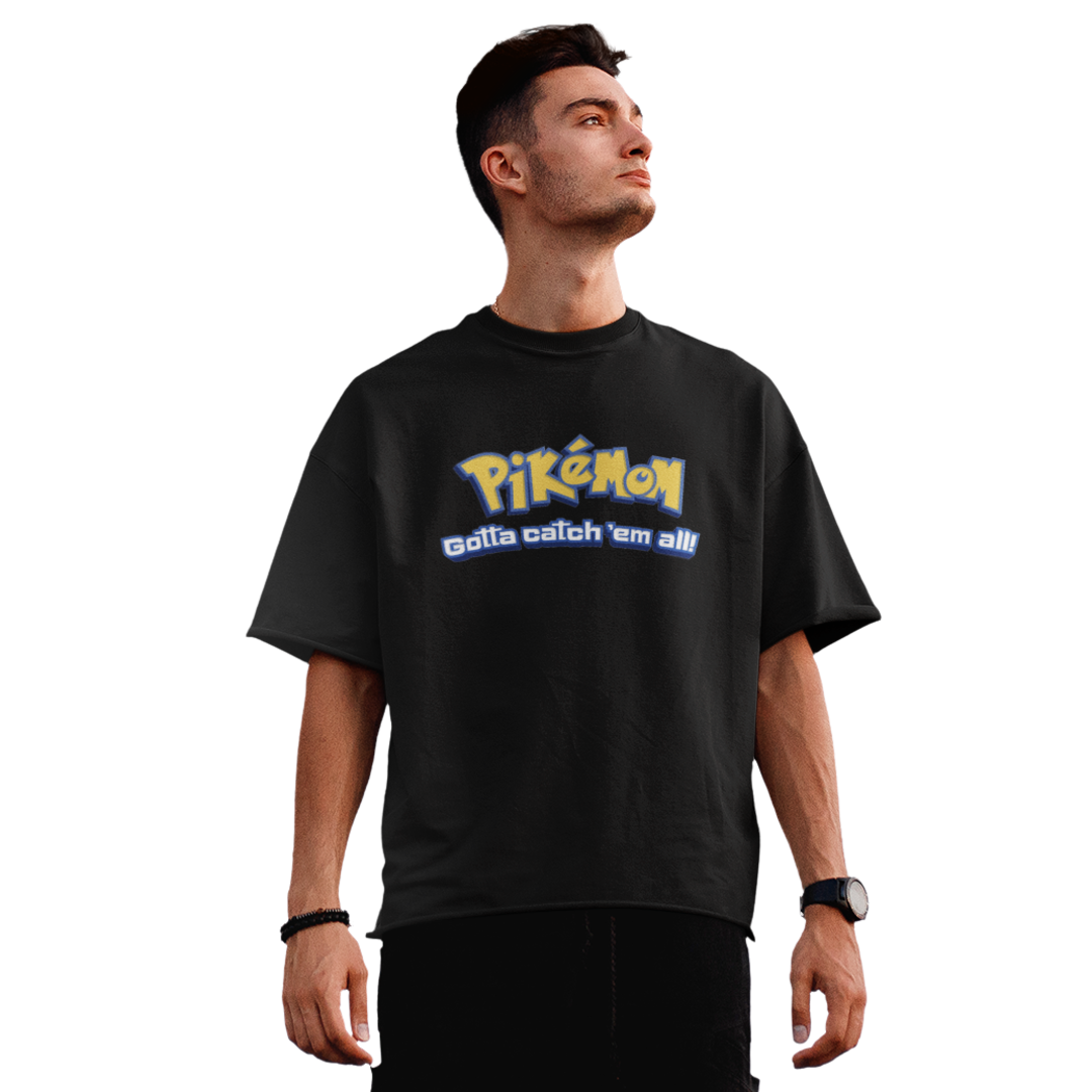 PikeMom Gotta catch em all - Premium Oversized Shirt