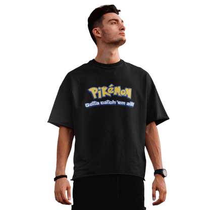 PikeMom Gotta catch em all - Premium Oversized Shirt