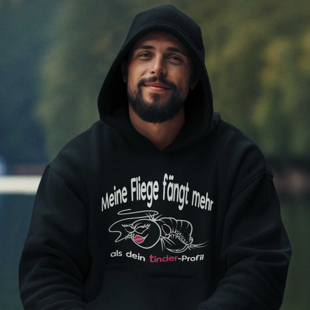 Meine Fliege vs Dein Tinderprofil - Premium Hoodie