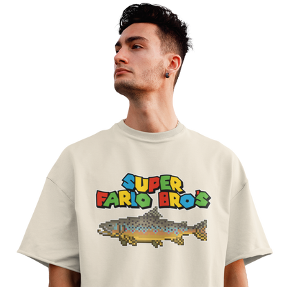 Super Fario Bro`s -  Oversized Shirt