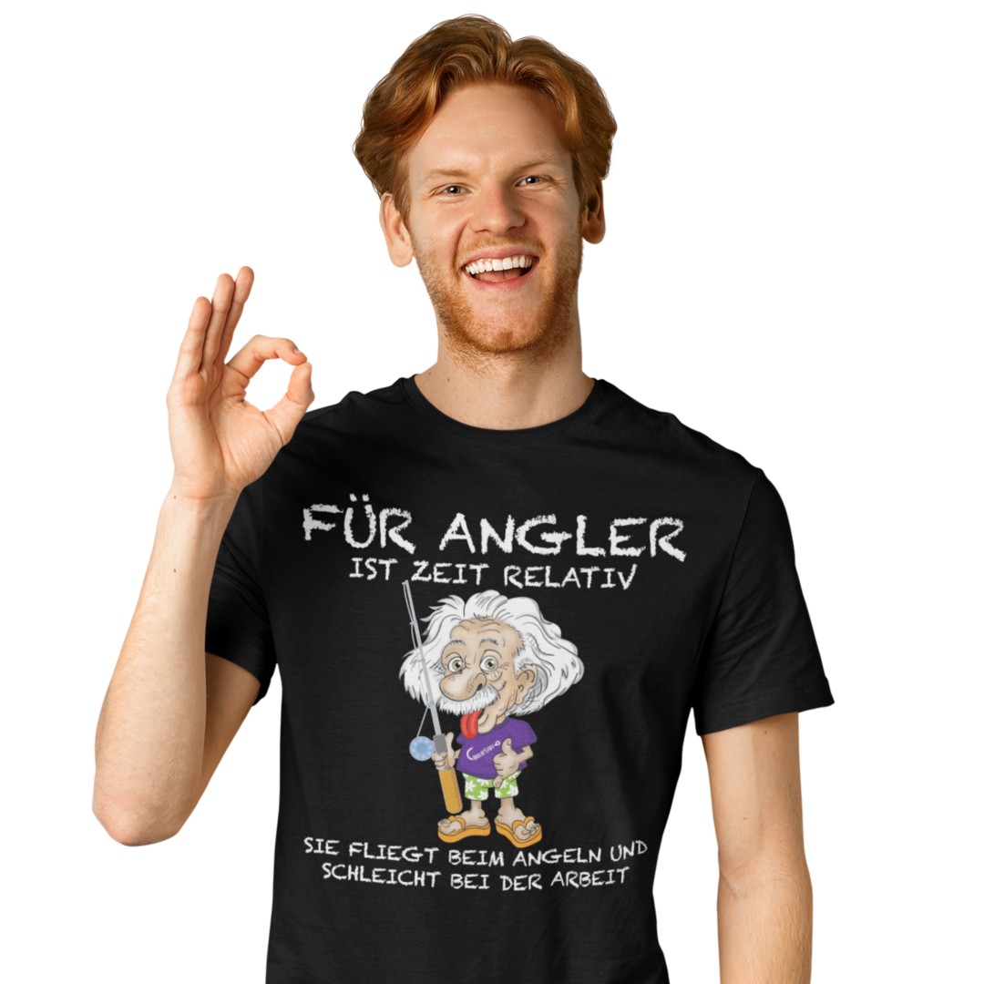 Relativitätstheorie für Angler - Classic Organic T-Shirt