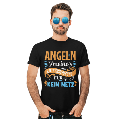 Entschuldigung für kein Netz -  Premium T-Shirt %