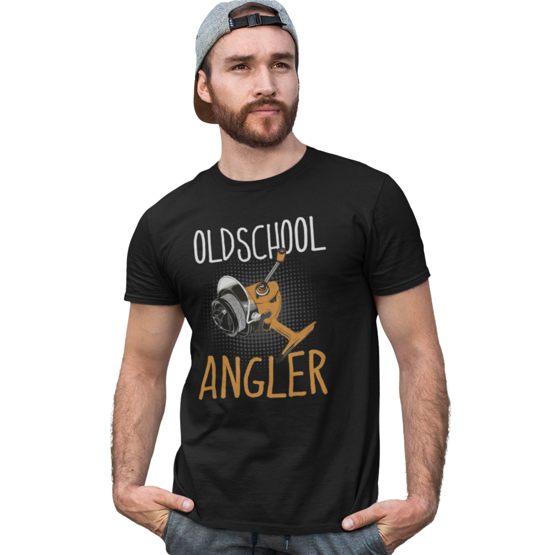 Oldschool Angler - Premium T-Shirt