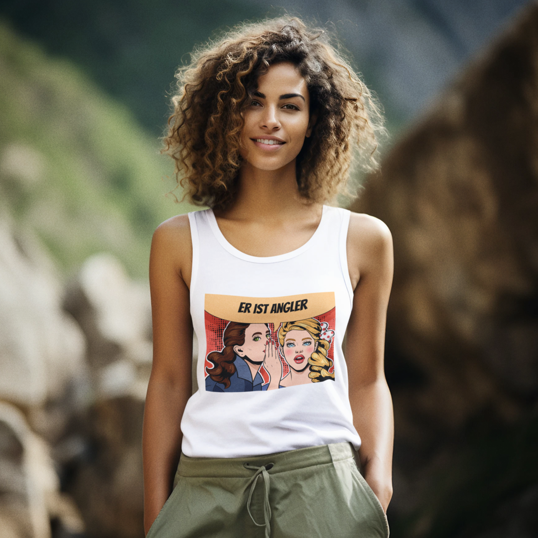 Er ist Angler - Premium Organic Tanktop Women