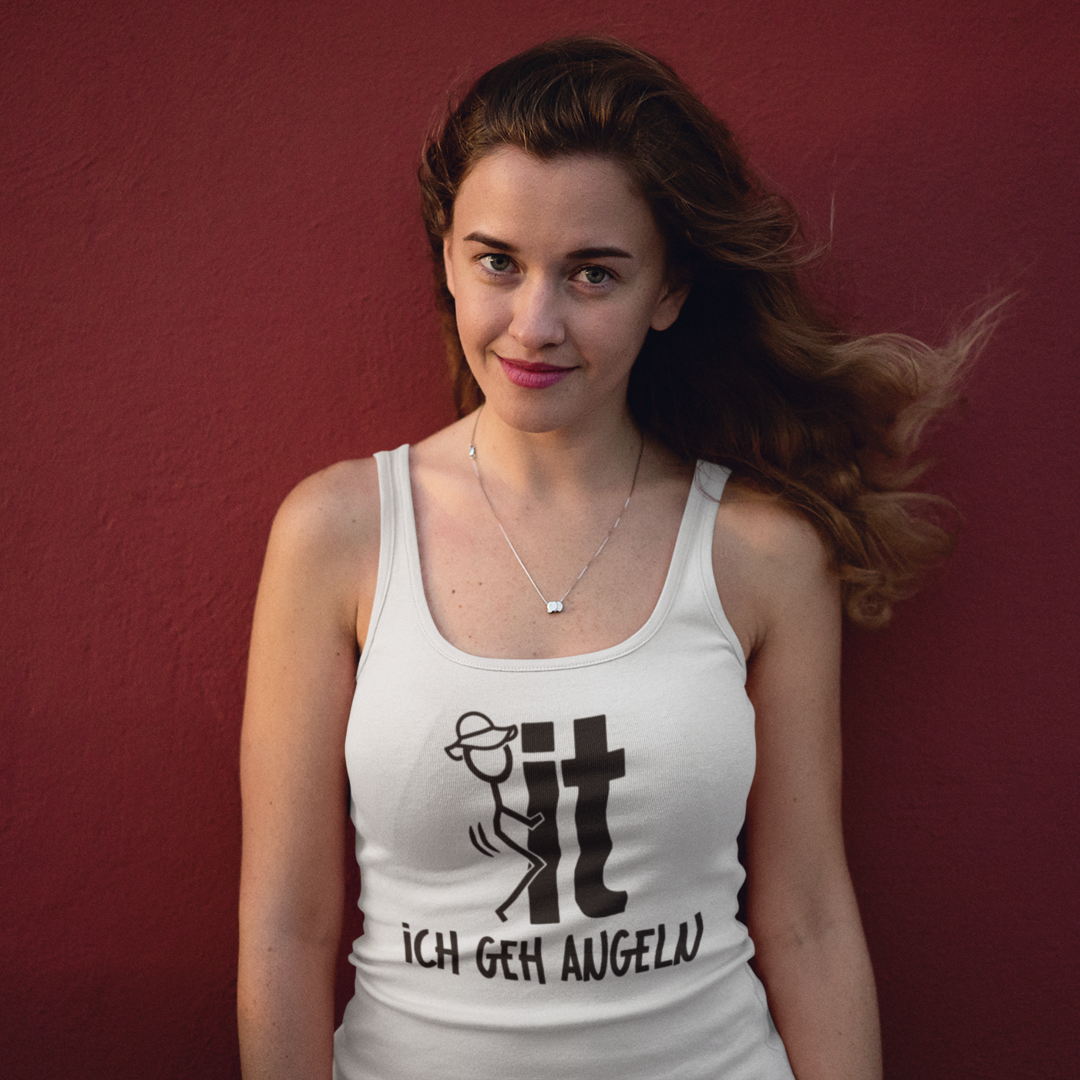 F*ck it, ich geh Angeln - Premium Organic Tanktop Women