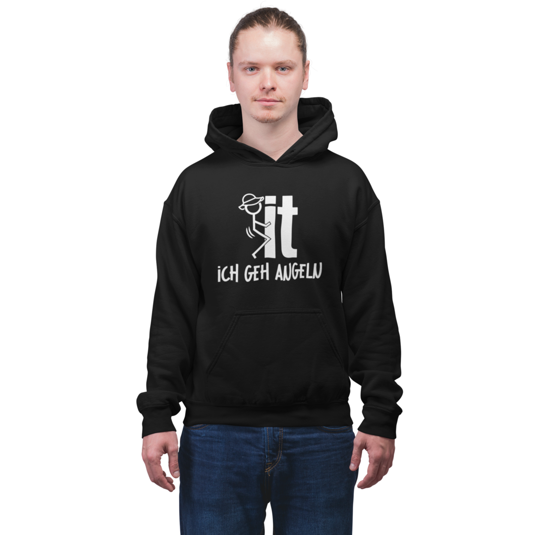 F*ck it, ich geh Angeln - Premium Hoodie