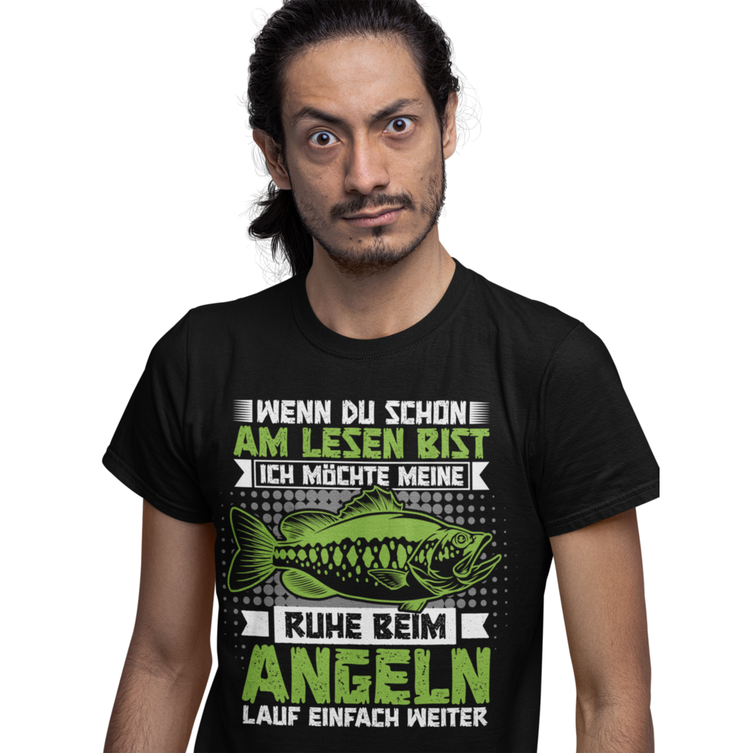 Die Ruhe beim angeln - Classic Organic T-Shirt